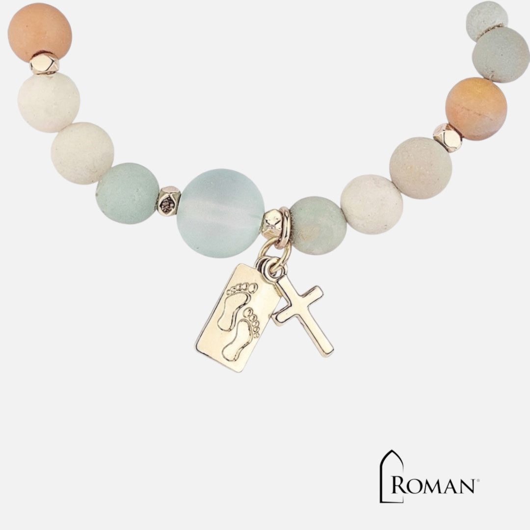 FOOTPRINTS IN THE SAND BRACELET – A Meaningful Christian Faith Gift