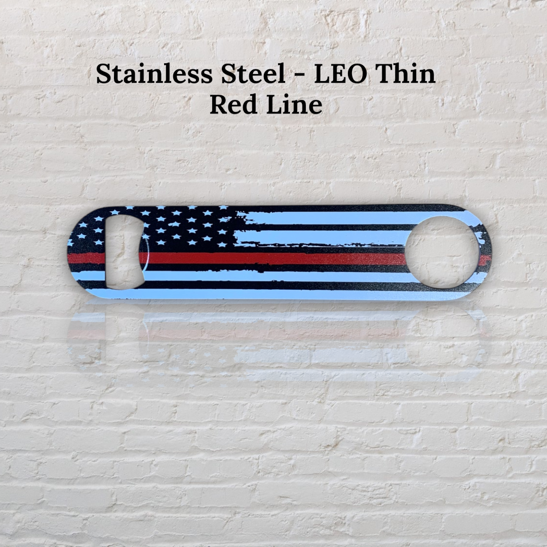 USA Flag Thin Line Bottle Opener