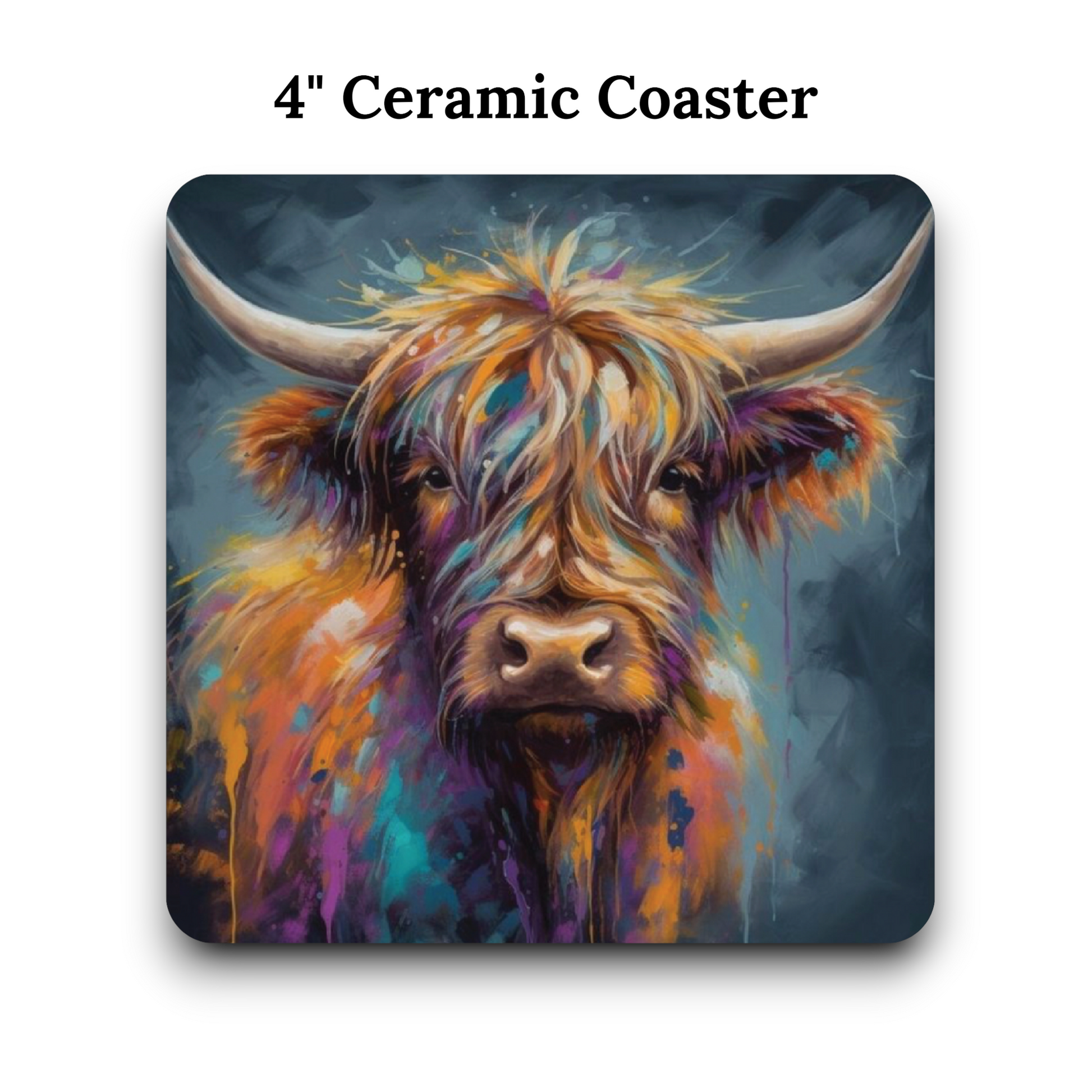 Highland Cow Rustic