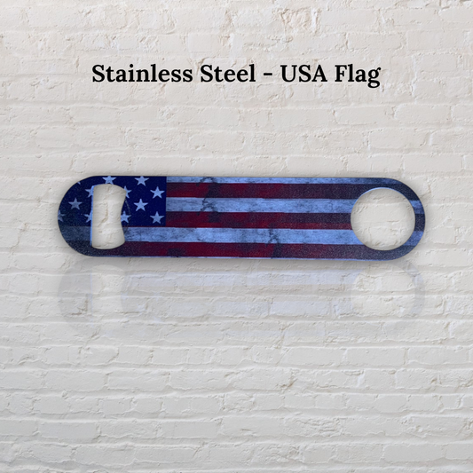 USA Flag Bottle Opener
