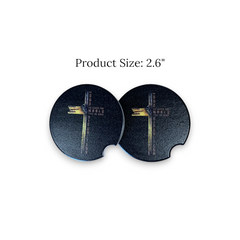Wooden Cross — Scripture