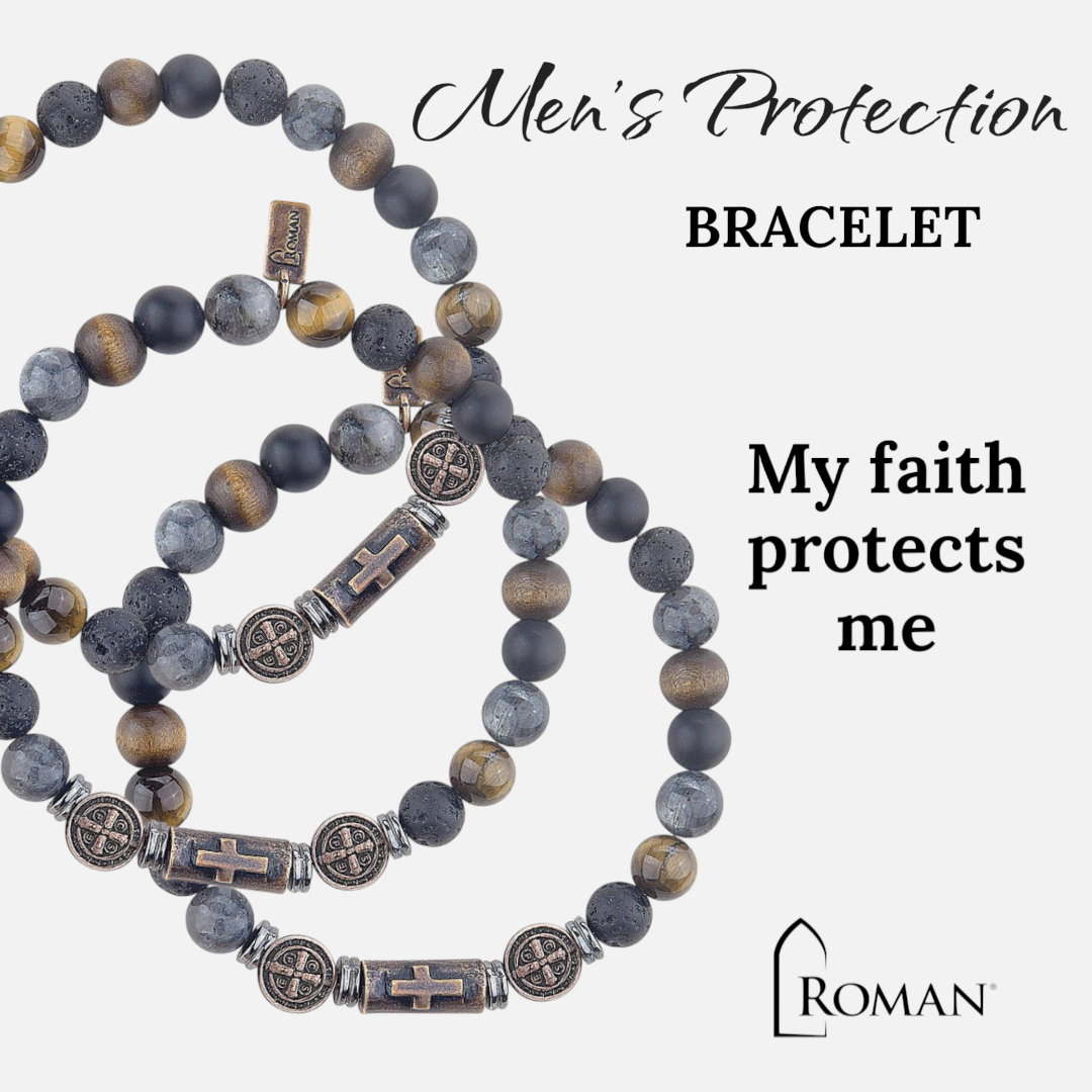 Men’s Protection Bracelet – “My Faith Protects Me”